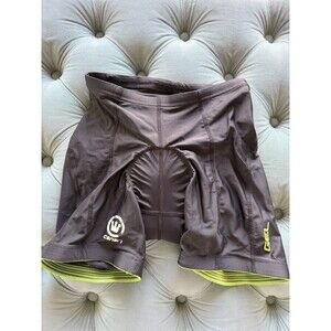 Canari Gel Spandex Black Padded Cycling Shorts Small